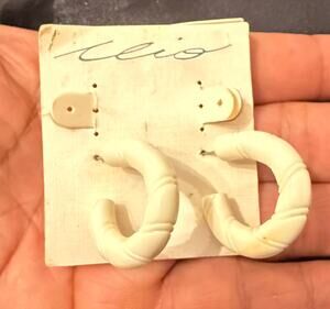 Vintage post earrings circa 1980